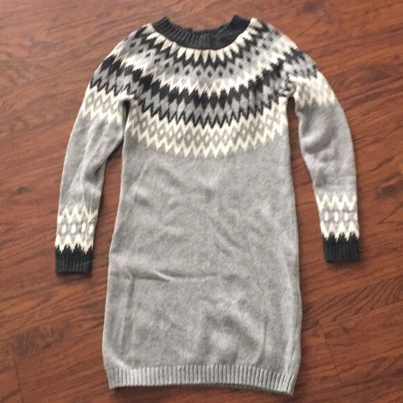 Willi Smith fair isle wool blend sweater dress. Small - Picture 1 of 6